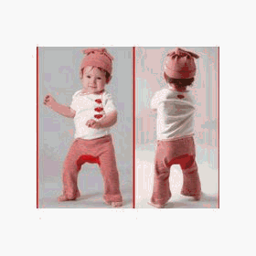 Sckoon Organic Plum Tee-Monkey Pants sold separate